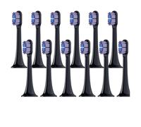 eufeifeiegds Têtes de brosse à dents de rechange for brosse à dents électrique à poils souples T700, 4/8/12/16 pièces(T700 Purple-12pcs)