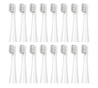 eufeifeiegds Têtes de brosse à dents de rechange for brosse à dents électrique A2/L-SET005 Y1, nettoyage en profondeur, buses souples, poils souples(16pcs)
