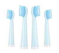 eufeifeiegds Têtes de brosse à dents de rechange for brosse à dents électrique M5, 4 à 16 pièces, poils souples et embout for brosse à dents M5(4PCS BLUE)
