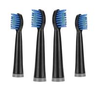 eufeifeiegds Têtes de brosse à dents de rechange for brosse à dents électrique M5, 4 à 16 pièces, poils souples et embout for brosse à dents M5(4PCS BLACK)