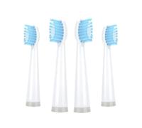 eufeifeiegds Têtes de brosse à dents de rechange for brosse à dents électrique M5, 4 à 16 pièces, poils souples et embout for brosse à dents M5(4PCS WHITE)