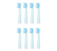 eufeifeiegds Têtes de brosse à dents de rechange for brosse à dents électrique M5, 4 à 16 pièces, poils souples et embout for brosse à dents M5(8PCS BLUE)