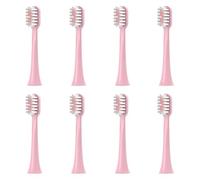 eufeifeiegds Têtes de brosse à dents de rechange for brosse à dents électrique S100 S200 S600 S700 S800 S900 S710 S820 S910 for X100(8pcs PINK)