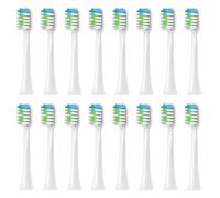 eufeifeiegds Têtes de brosse à dents de rechange for brosse à dents électrique S100 S200 S600 S700 S800 S900 S710 S820 S910 for X100(16pcs WHITE)