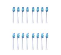 eufeifeiegds Têtes de brosse à dents de rechange for brosses à dents 2s/LBT-203552A/203554A/203532AA/203552B/203557A, 4/8/16 pièces(16pcs WHITE)