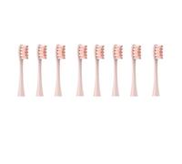 eufeifeiegds Têtes de brosse à dents de rechange for brosses à dents électriques compatibles avec tous les modèles X PRO/X / Z1 / F1 / One/Air(8pcs pink)