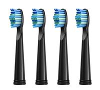 eufeifeiegds Têtes de rechange for brosses à dents électriques compatibles avec SG910/507/958/515/949/575/551, 4/8/16 pièces(4pcs BLACK)
