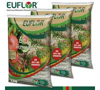 Euflor 3 X 2,5 Kg Bio Copeaux De Corne Engrais Azoté Organique 100% Naturel