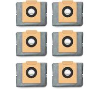 eufy Accessoire-Lot de 6 sacs à poussière de grande capacité compatibles avec eufy X10 Pro Omni