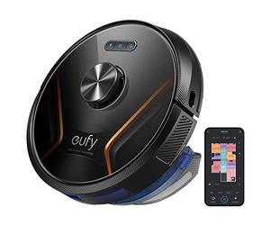 eufy Anker Robovac X8 Hybrid Balai Robot Intelligent avec Double Turbine 2 x 2000 Pa Force de Traction