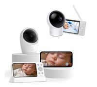 Babyphone Vidéo - eufy Security - eufy Baby Monitor - 4K UHD - Ecran 5" - WiFi Hybride