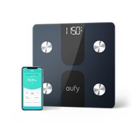 eufy C1 Pèse personne électronique by Anker - Balance digitale avec Bluetooth, affichage LED, 12 mesures (poids/IMC/masse grasse/etc.) avec appli Android/iOS