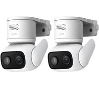 Caméras filaires eufy C31 (x2), Panorama et Inclinaison, caméra intérieur et extérieur, Double antenne, Couleurs Nocturnes, Stockage Local, sans Frais, détection IA, Enregistrement continu