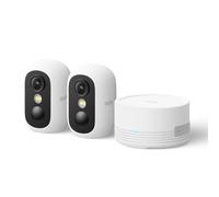 Eufy Cam C35 Kit 2 Caméras IP Sans Fil 1080p Int/Ext IP67 CMOS 1/2.9" Angle 130° IR Vision Nocturne Microphone/Haut-Parleur Détection IA microSD 256GB