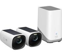 Eufy Cam S330 Caméra de surveillance en blanc avec vision nocturne 4K en couleur, 8 MP