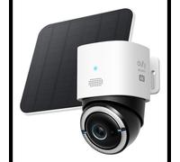 Eufy Caméra de surveillance S330 – 4K UHD, Wi‑Fi/4G LTE, Panoramique, Solaire, Suivi IA, carte SIM
