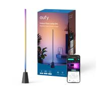 eufy E10 Lampe sur pied connectée LED RGBWW 1700 Lumens, compatible Alexa et Google Assistant - Noir