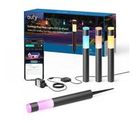 eufy E10 Lampes d’allée extérieures lot de 4 ampoules LED RGBWW connectées filaires, Étanchéité IP65, Pour jardin et terrasse, Contrôle Alexa et application, Thèmes lumineux IA illimités pour fête, In