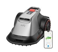 eufy E18 Robot Tondeuse sans Fil, sans Perte de Signal, sans RTK, TrueVision, GNSS, Tonte Jusqu’à 1200m², Coupe Bordures précise, évitement d’Obstacles, app connectée