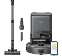 Eufy E20 Robot aspirateur 3-en-1, 8000 Pa, station de vidange automatique