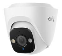 eufy caméra de Surveillance Tourelle E41 PoE, branchement extérieur avec câble, 4K UHD, 122°, Vision Nocturne Couleur, 24/7, détection IA individu/Animal/véhicule, Stroboscope Rouge/Bleu, Plug&Play