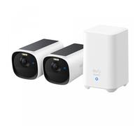 Eufy eufyCam E40 2-Cam Kit + HomeBase S280 Balle (forme) Caméra de sécurité IP Extérieure 2688 x 1520 pixels Mur