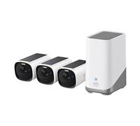 Eufy EufyCam E40 - 3 Camera Kit - caméra de surveillance réseau - étanche / résistant à la poussière / résistant aux UV / résistant à l'eau - couleur