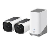 Eufy EufyCam E40 - Caméra de surveillance réseau - weatherproof / dust resistant / UV resistant / water resistant - couleur (Jour et nuit) - 4 MP - 2K - audio - sans fil - avec HomeBase S380 (pack de