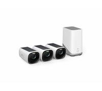 Eufy eufyCam S330 (eufyCam 3) 3-Cam Kit Boîte Caméra de sécurité IP Extérieure 3840 x 2160 pixels Mur