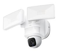 Eufy Floodlight E30 - Caméra de surveillance réseau - panoramique / inclinaison - résistant aux intempéries - couleur (Jour et nuit) - 2K - audio - sans fil - Wi-Fi