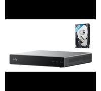 Eufy Network Video Recorder S4 (T8N00341) 8 canaux 4K (3840x2160) 2To HDD, extensible à 16To, PoE, Noir/Gris, Processeur 8 cœurs