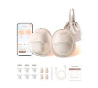 eufy S1 Tire-lait portable | Tire-lait electrique mains libres chauffant, contrôle par application, rythmes intelligents, qualité hospitalière, sans fuite