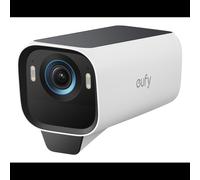 Eufy S3 Pro Caméra IP Extérieure 4MP 3840x2160 CMOS 1/1.8" WiFi Vision Nocturne 10m Audio 2-Voies Détection Mouvement IP67 Batterie/Solaire