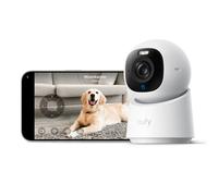 eufy Sécurité E30 Caméra de surveillance intérieure 4K UHD Rotation 360° inclinaison vision nocturne couleur détection IA suivi automatique compatible HomeKit