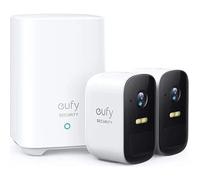 Eufy Caméra extérieure sans fil eufyCam 2C - Base +2 caméras, 1080p, 180j, IP67, vision nocturne