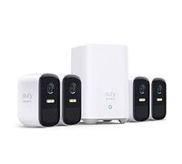 eufy Security eufyCam 2C Pro Camera Surveillance WiFi exterieure sans Fil, Autonomie 180jours, Résolution 2K, Vision Nocturne, sans Frais mensuels, Kit 4 caméras