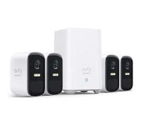 eufy Security eufyCam 2C Pro Camera Surveillance WiFi exterieure sans Fil, Autonomie 180jours, Résolution 2K, Vision Nocturne, sans Frais mensuels, Kit 4 caméras