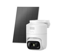 eufy Security eufyCam C37, caméra Surveillance WiFi extérieure sans Fil, Suivi IA motorisé à 360°, Solaire 2K, détection de Personnes/Animaux/véhicules, sans Frais, Carte microSD Non Incluse
