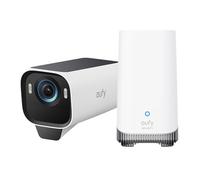 eufy Security eufyCam S3 Pro 4K avec HomeBase S380, Kit Caméra Surveillance WiFi Extérieure sans Fil, Vision Nocturne Couleur, IA Faciale, Stockage Local Extensible, Sécurité Maison sans Abonnement
