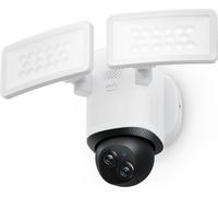 Eufy Security Floodlight Camera E340 with Cable 360° Swivel and Tilt Uninterrupted Recording Dual Camera (caméra double)