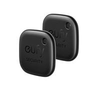 eufy Security Localisateur d’Article Bluetooth 2 Pack, Détecteur de clés, Traqueur pour écouteurs et Bagages, Détecteur de téléphone, Résistant à l’Eau, Fonctionne avec Apple Find My (iOS Seulement)