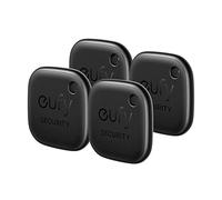 eufy Security Localisateur d’Article Bluetooth 4 Pack, Détecteur de clés, Traqueur pour écouteurs et Bagages, Détecteur de téléphone, Résistant à l’Eau, Fonctionne avec Apple Find My (iOS Seulement)