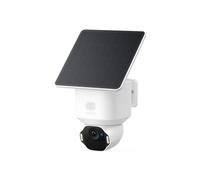 eufy Security SoloCam E42, caméra Solaire 4K sans Fil pour Dehors, Suivi IA, Stroboscope,Camera Surveillance WiFi, Reconnaissance faciale,Stockage Local Jusqu’à 14 TB