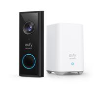 eufy Security Sonnette vidéo Doorbell S220 sans Fil (avec Batterie) avec HD 2K, aucuns Frais mensuels, AI intégrée pour la détection des Personnes, Son bidirectionnel, Installation Autonome Simple