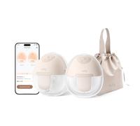 eufy Security Tire-lait électrique portable E10 avec contrôle par application, rythme intelligent réglable, qualité hôpitale, aspiration pour plus de lait, mobile, brides de 17-24 mm, super silencieux