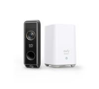 eufy Security Vidéo Doorbell S330 Add-on Dual Camera (avec Batterie),caméra supplémentaire,Sonnette de Porte vidéo alimentée par Batterie, détecteur de Mouvement, détection de Colis, 2K HD,sans Frais