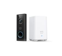 eufy Security Sonnette vidéo Doorbell S220 sans Fil (avec Batterie) avec HD 2K, aucuns Frais mensuels, AI intégrée pour la détection des Personnes, Son bidirectionnel, Installation Autonome Simple