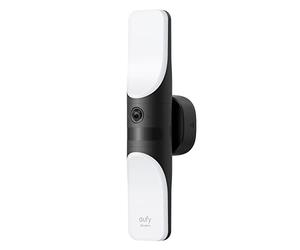 eufy Security Wired Wall Light Cam S100, caméra de sécurité extérieure, caméra 2K avec lumière 1200 lumens, vision nocturne couleur, lumière activée par les mouvements, pas de frais mensuels