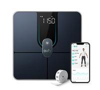 eufy Smart Scale P2 Pro Pèse-personne numérique avec Wi-Fi Bluetooth, 16 mesures dont poids, fréquence cardiaque, graisse corporelle, IMC, masse musculaire et osseuse, mode corps virtuel 3D, haute