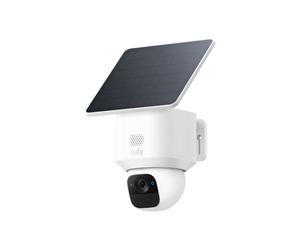 Eufy SoloCam E30 Caméra IP Extérieure Dôme 2048x1080, Wifi, Vision Nocturne IR, Angle 360°, IP65, Batterie/Solaire, MicroSD 128Go, Suivi Auto